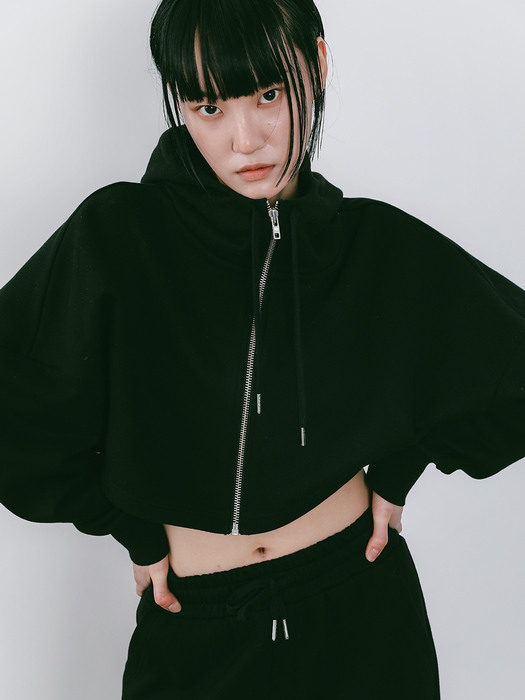 Cropped Hoodie Zip-up (JVSB303-15)