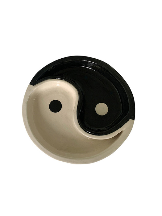 ceramic_yin yang plate