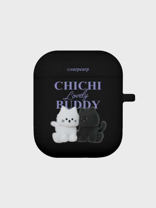 CHICHI BUDDY-BLACK(에어팟-컬러젤리)