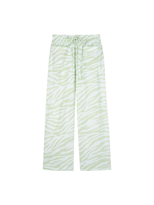 Swing My Way Pajama Set (Pale Green)