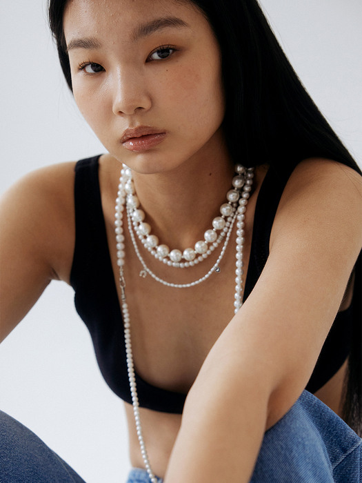 BALL PEARL NECKLACE