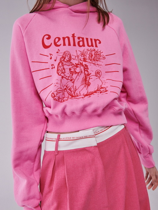 CROPPED HOODY STORY_PINK