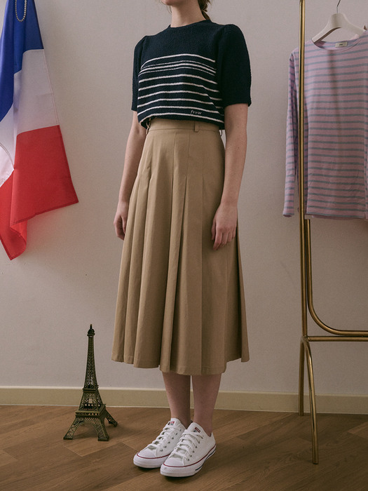Cotton Blouson Jumper + Skirt SET