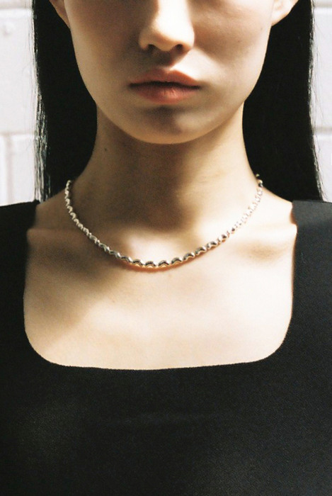 jelly bean chain necklace
