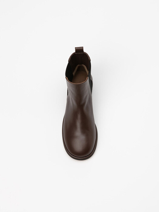 Buonissimo Soft Chelsea Boots in Cocoa Brown