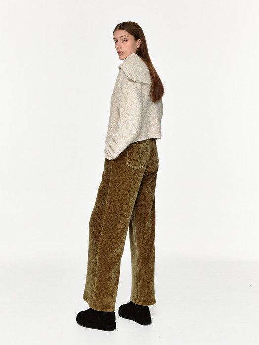 TWW CORDUROY WIDE TROUSERS_2 COLORS