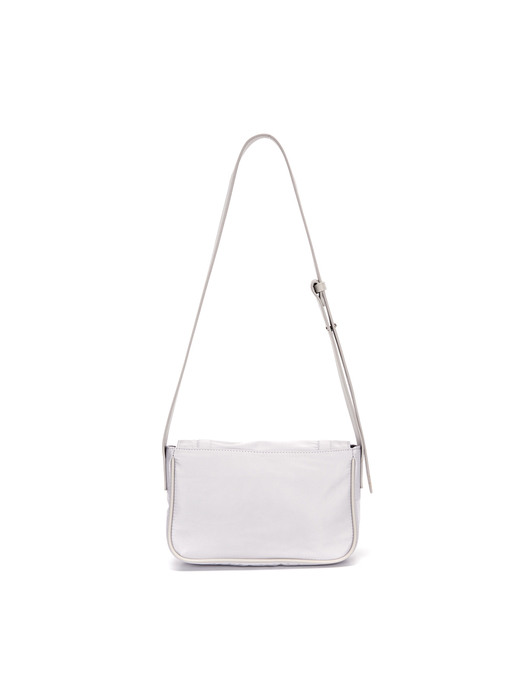 MINI BUCKLE BAG IN LIGHT GREY