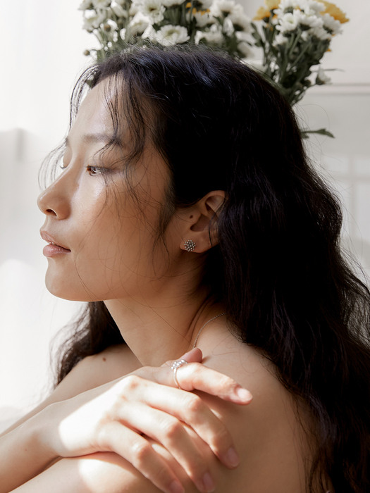 [silver925]Bloom earring