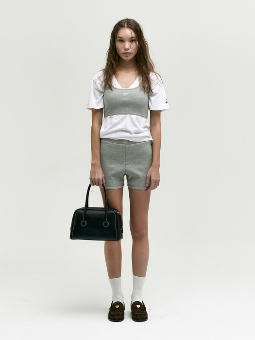 SOFT TOTE_black plain
