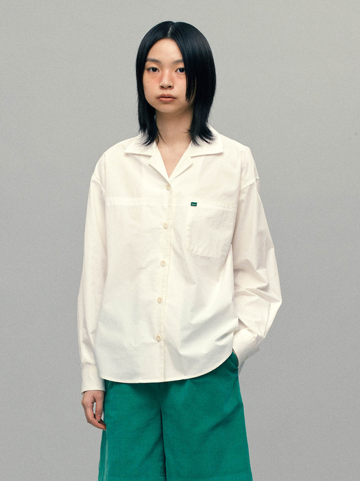Margo Cotton Shirt (White)