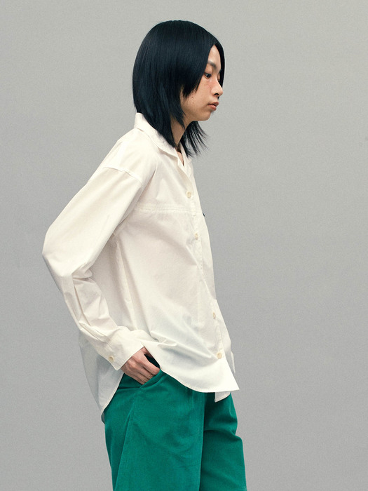 Margo Cotton Shirt (White)