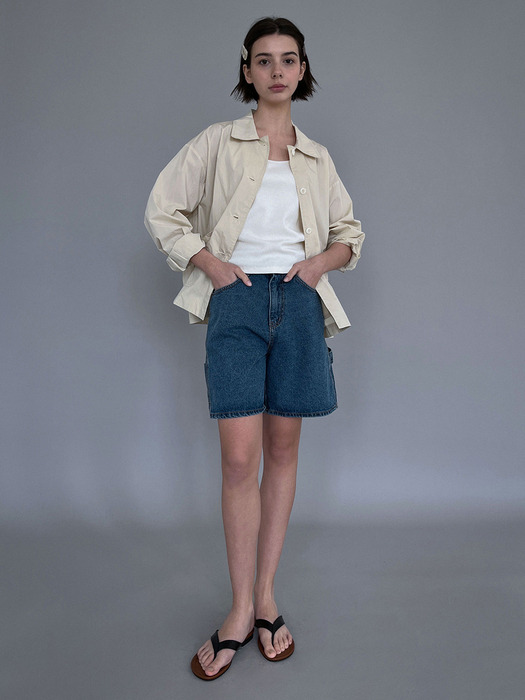 [23 SUMMER][SALT Label] CARPENTER HALF PANTS