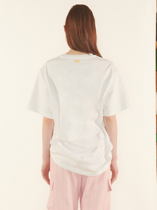 Palm Tree T-Shirt UNISEX White
