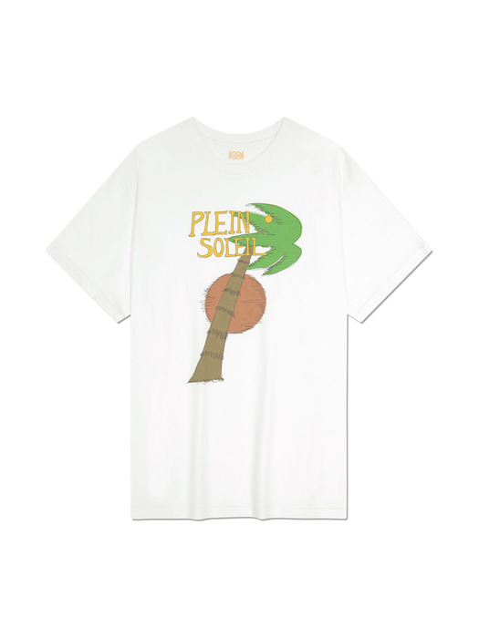 Palm Tree T-Shirt UNISEX White