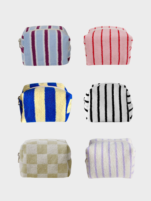 Terry Pouch _Small (30colors)