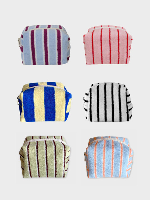 테리파우치 스몰 1P 골라담기 Terry Pouch _Small (32colors)