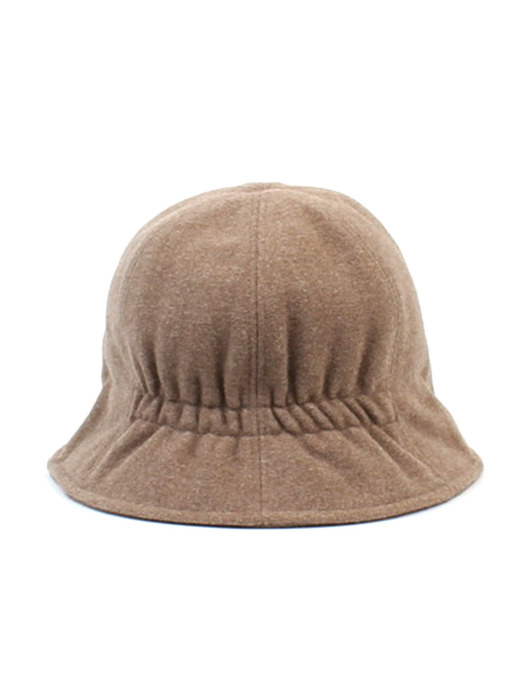 Simple Wool Beige Bucket Hat 버킷햇