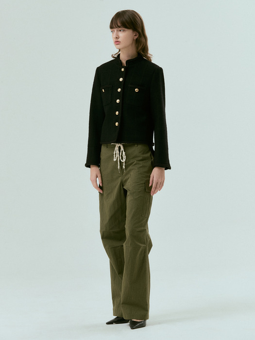 Oversized cargo pants (KHAKI)