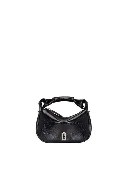 Halfmoon Coconut Mini Tote Piccolo (하프문 코코넛 미니 토트 피콜로) Black