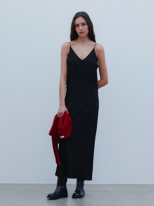 Essential Slip Dress - Black