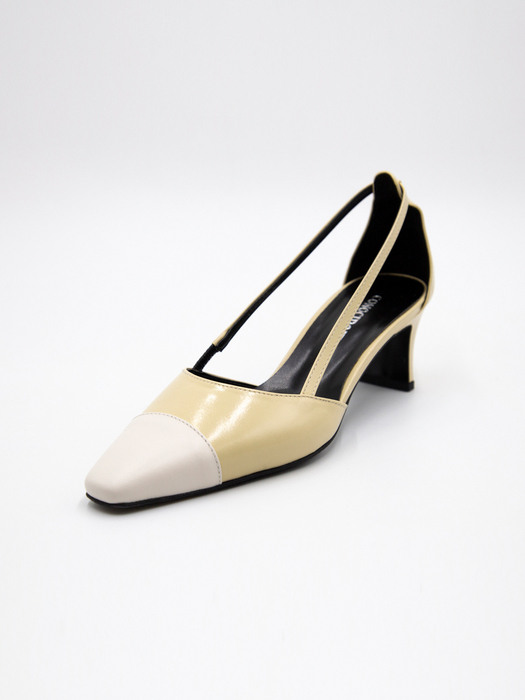 Side Pointed Two Tone Pumps_CCPM51_IV.BUTTER