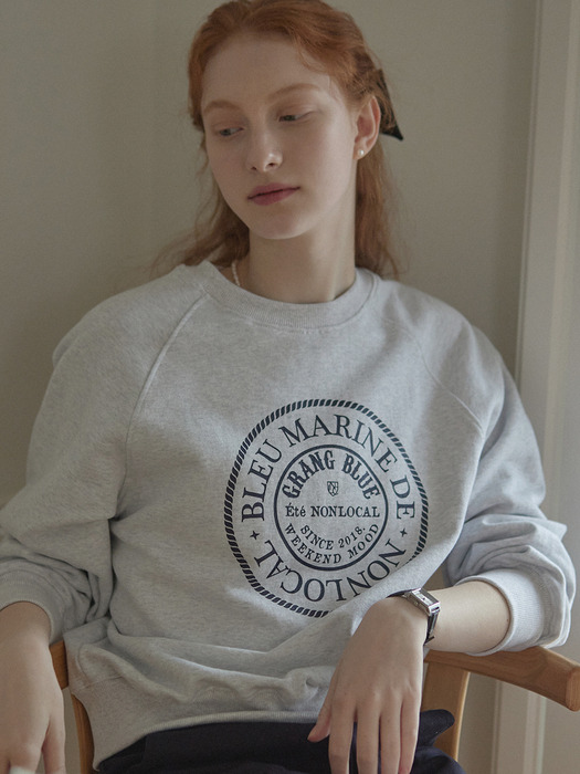 Marine Rope Sweatshirt - Light Grey