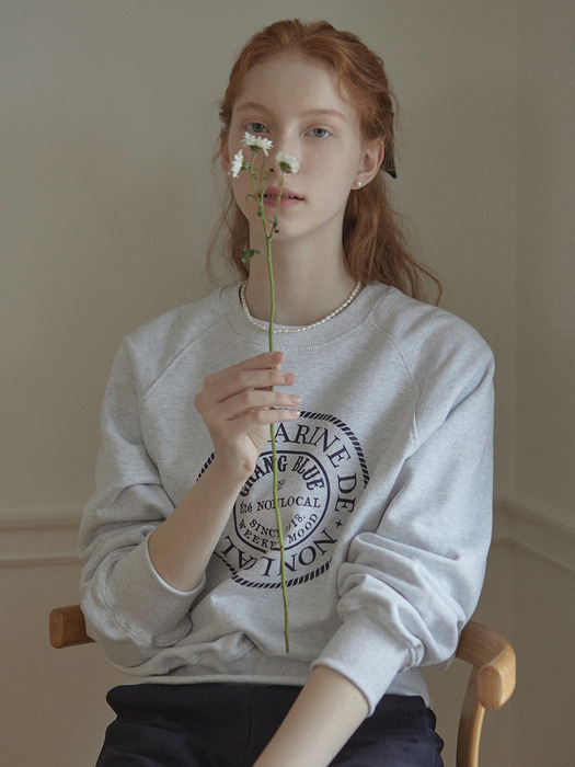 Marine Rope Sweatshirt - Light Grey