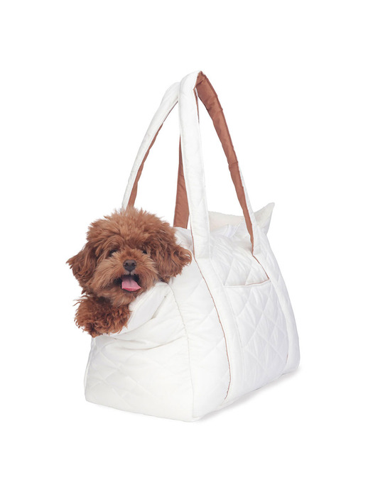 Double Fur Pound Bag White