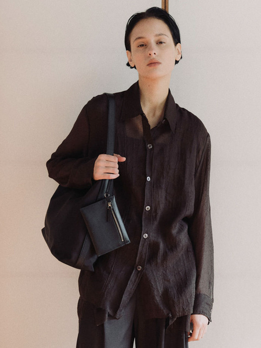 [단독]Pulpy hobo bag Nylon_4colors
