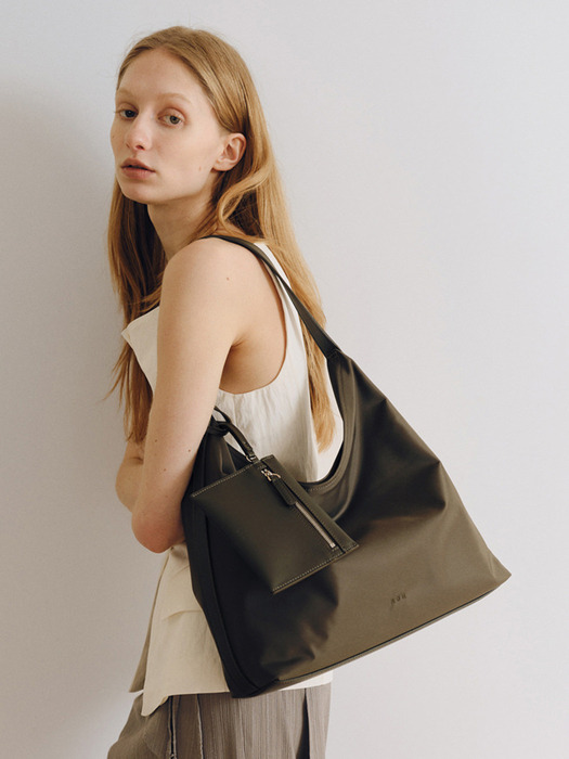 [단독]Pulpy hobo bag Nylon_4colors