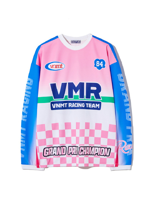 VNMT racing team jersey t-shirt_pink
