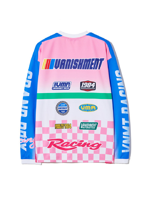 VNMT racing team jersey t-shirt_pink