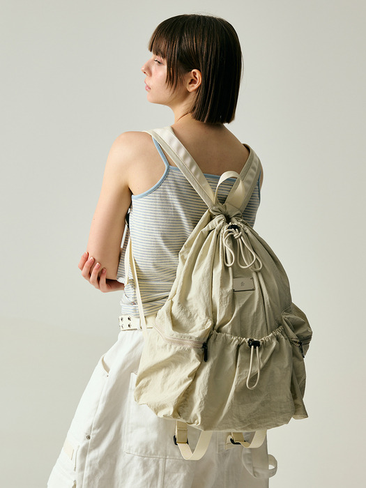 LIGHT STREET BACKPACK [IVORY]