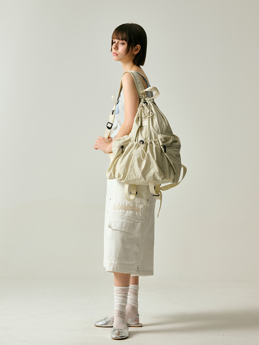 LIGHT STREET BACKPACK [IVORY]