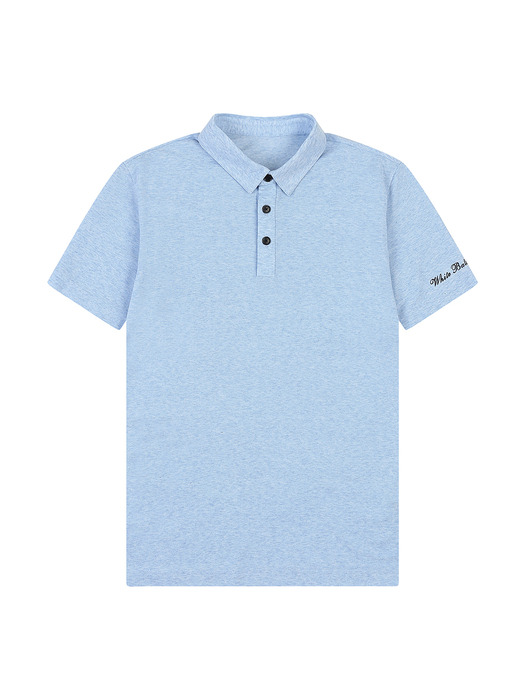 PQ 솔리드 남성 골프 티셔츠 (BLUE)