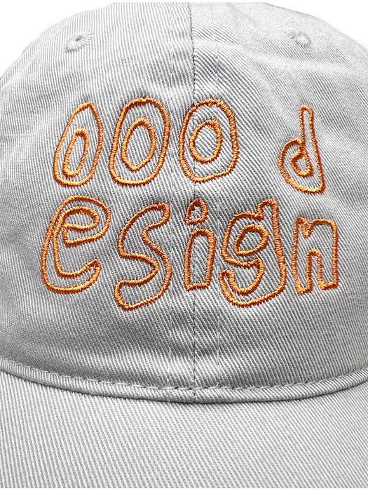 000 Design Ball Cap / Grey