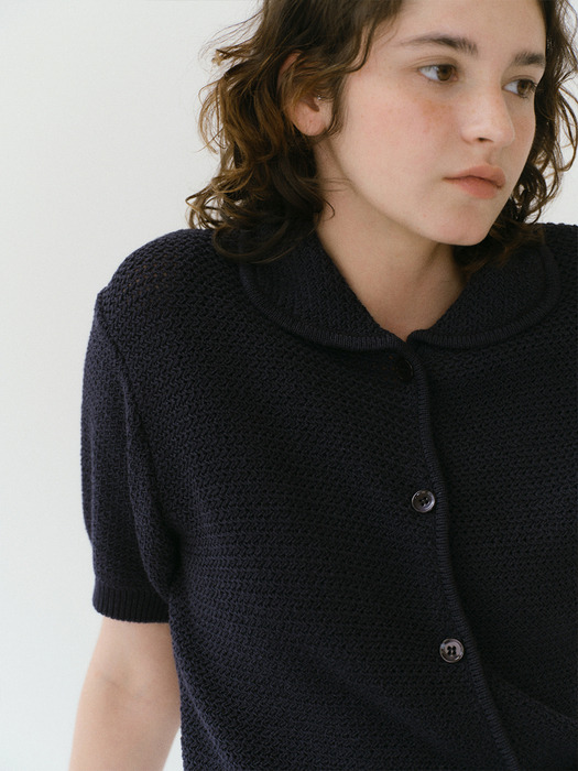 Sammy Knit Cardigan (Navy)