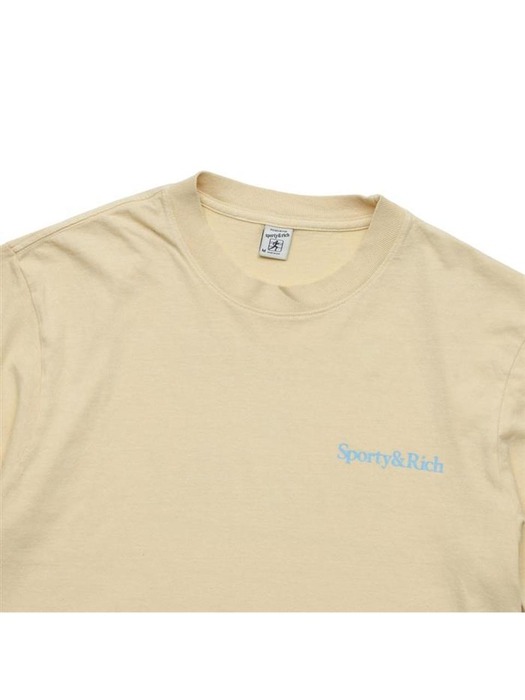 스포티앤리치 남여공용 슬로건 반팔 티셔츠 TS848AL
