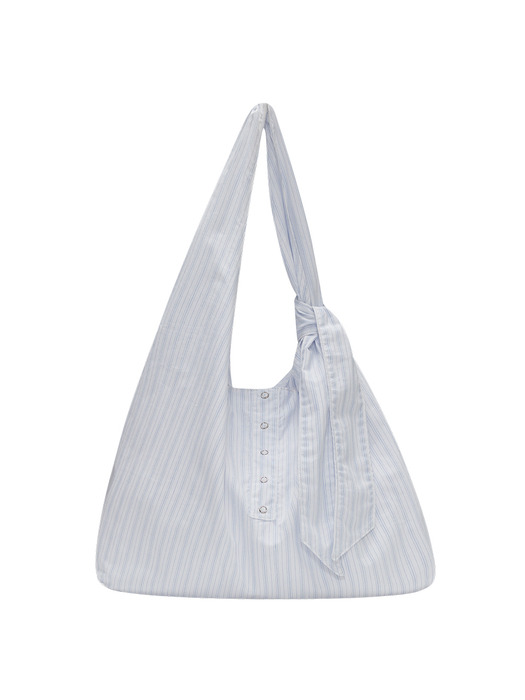 STRIPE TIE COTTON BAG [STRIPE]