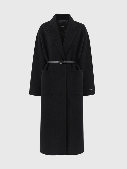 모간 핸드메이드 롱 코트_블랙 / MOGAN HANDMADE LONG COAT_BLACK