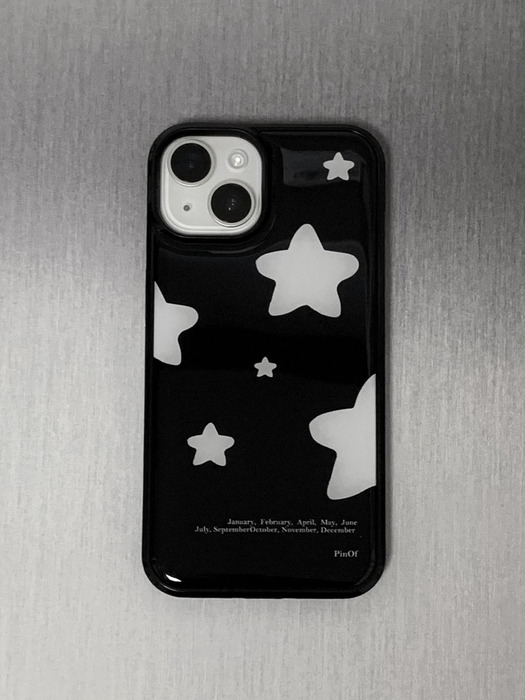 Star epoxy phone case