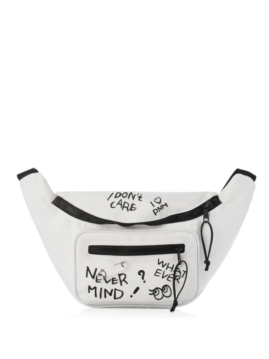 NEVER MIND fanny pack (5 color)