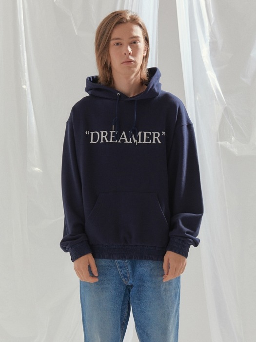 DREAMER BANDING HOODIE [NAVY]