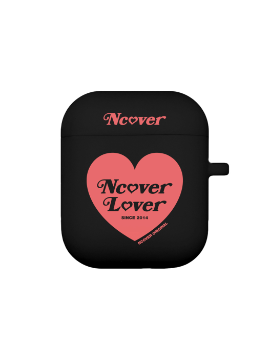 Heart lover-black(airpods jelly case)