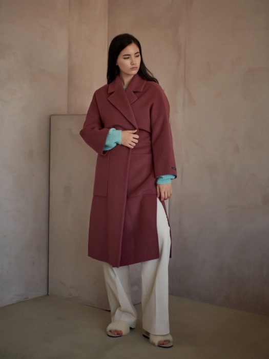 CASH MAXI HANDMADE COAT