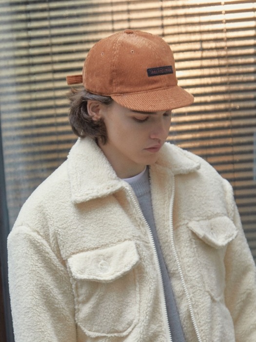 PLUS CORDUROY CAP (BEIGE)