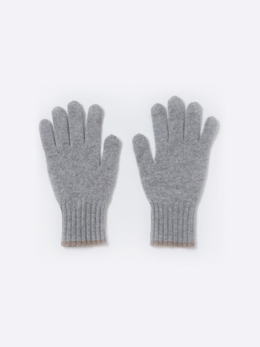 Ilch Cashmere gloves Women_Melange Grey