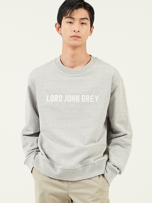 signature logo sweatshirts M/grey