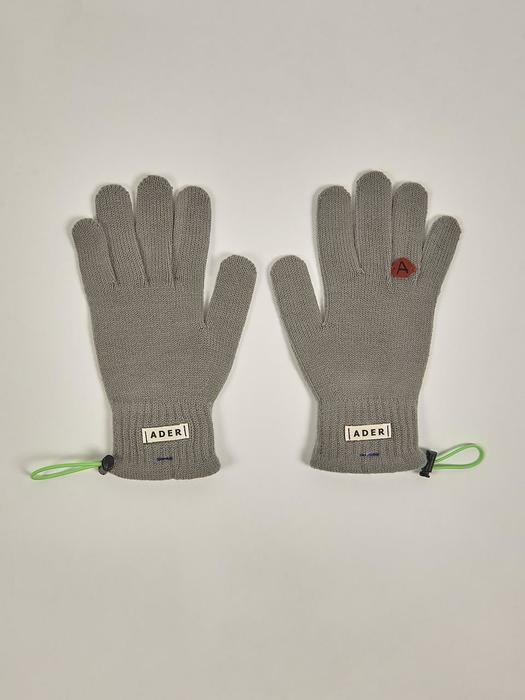 String glove Grey