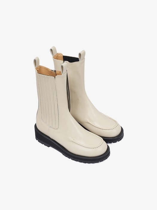 45mm Kendra Rugged Boots (White)